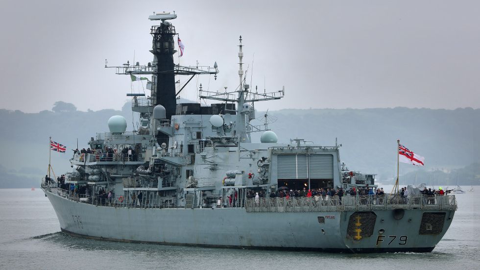 British Type 23 Class Frigate HMS Portland