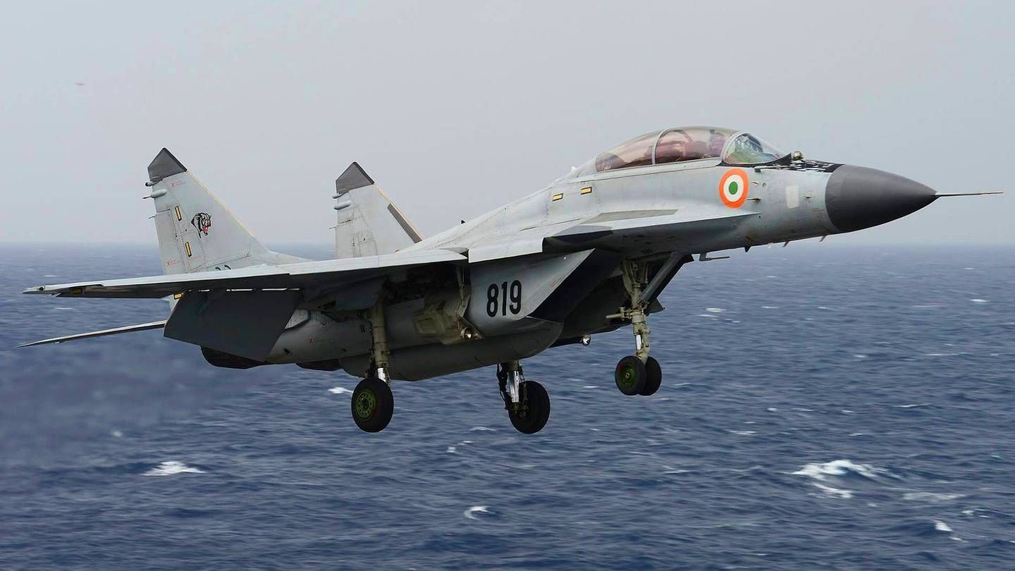 Indian Navy MiG-29K Multirole Fighter
