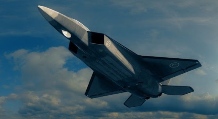 Turkish TF-X Fifth Generation Stealth Fighter - concept art