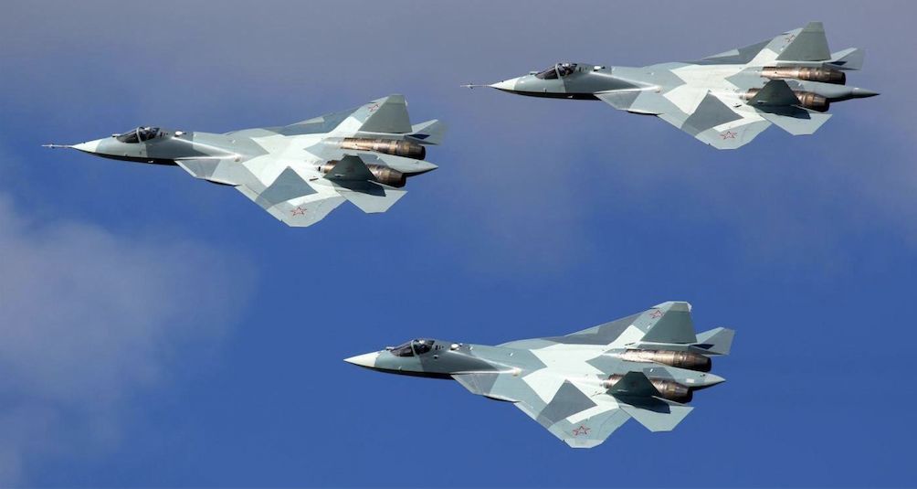 Su-57 Fifth Generation Air Superiority Fighters