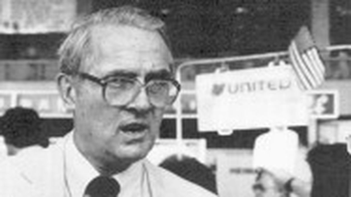 James Lilley, CIA operative in Beijing and future U.S. ambassador to China