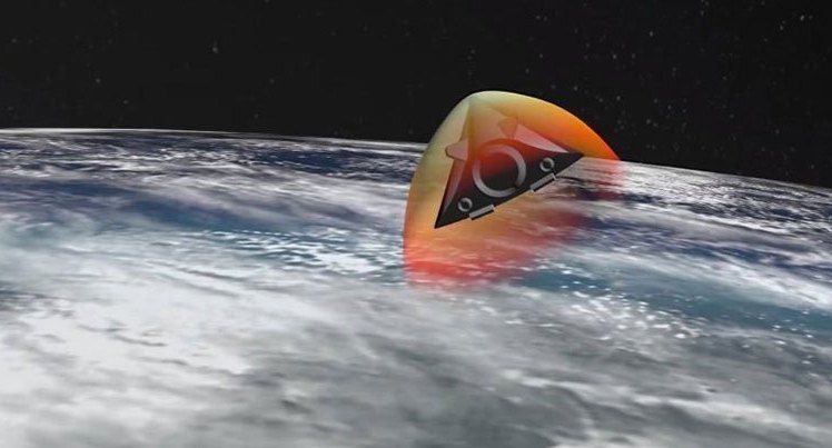 Avangard Hypersonic Glide Vehicle - official artwork