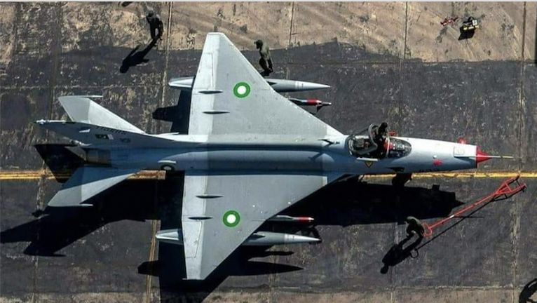 Pakistani Air Force J-7PG Single Engine Light Fighter