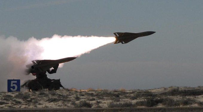 Firing of MIM-23 Hawk Surface to Air Missile