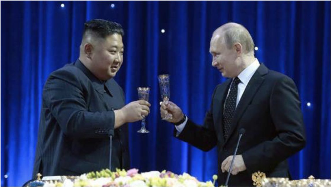Leader Kim Jong Un Meets President Vladimir Putin in Vladivostok 