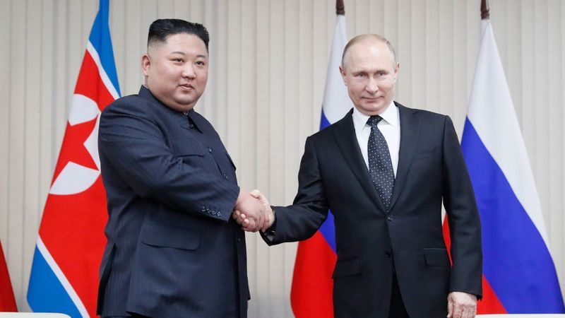 Leader Kim Jong Un Meets President Vladimir Putin in Vladivostok 
