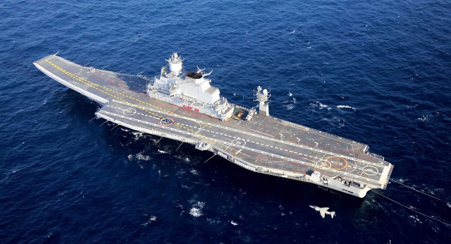 Indian Navy Carrier INS Vikramaditya