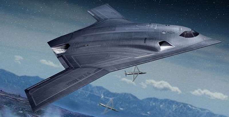 B-21 Raider Stealth Bomber - concept art