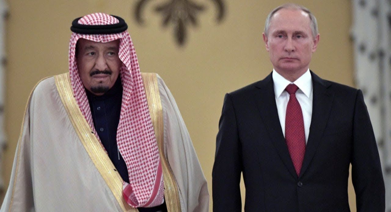 King Salman bin Abdulaziz al-Saud Meets President Vladimir Putin in Moscow