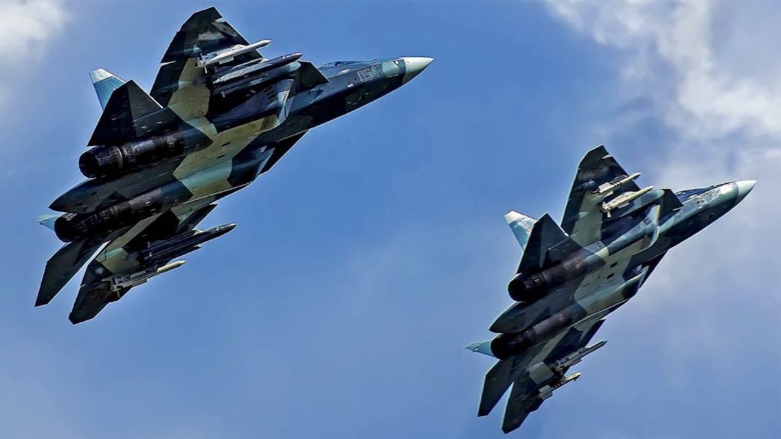 Su-57 Fifth Generation Fighters 