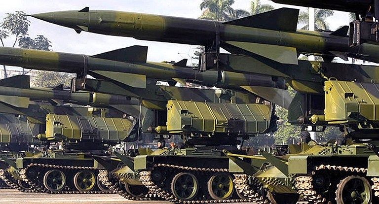 Ethiopian S-75 Mobile Missile Batteries