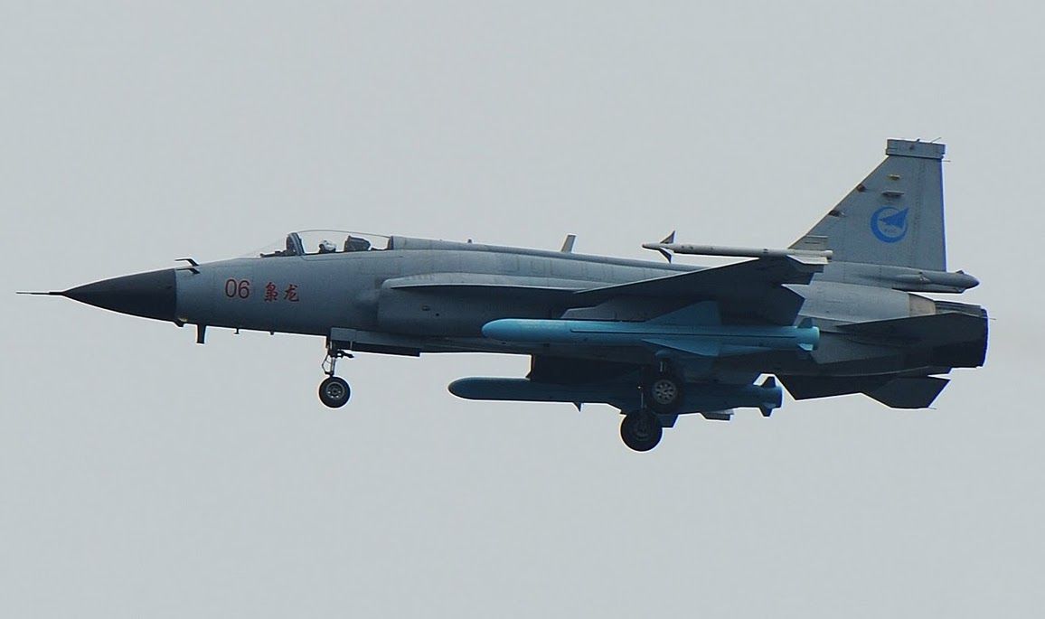 JF-17 with YJ-12 Anti Ship Cruise Missiles 