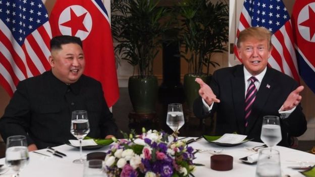 Dinner at the Second Trump-Kim Summit in Vietnam - February 2019
