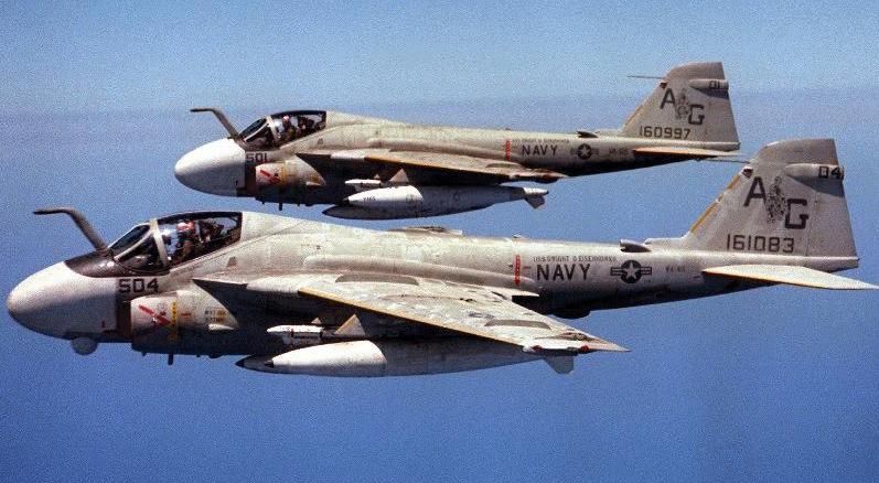 U.S. Navy A-6 Intruders