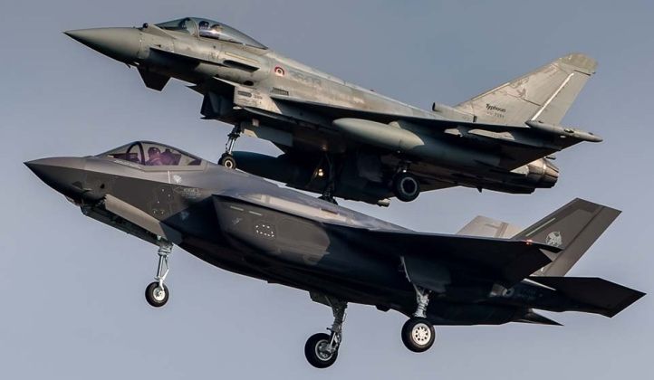 Eurofighter and F-35 