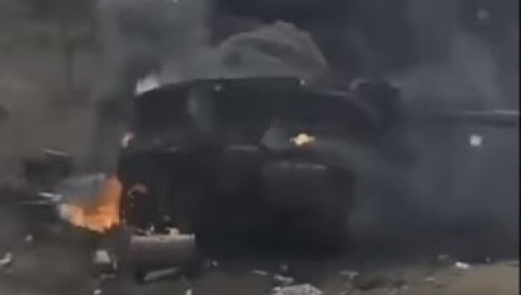 Challenger 2 Tank Destroyed in Ukraine