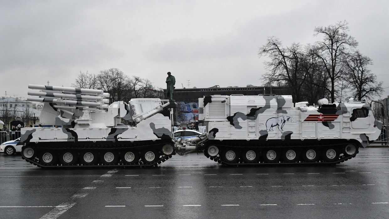 Pantsir-SA Air Defence Combat Vehicles