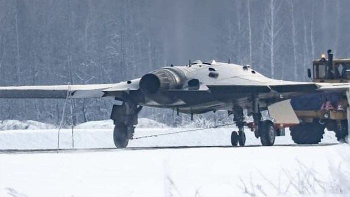 Russian Okhotnik Stealth Drone