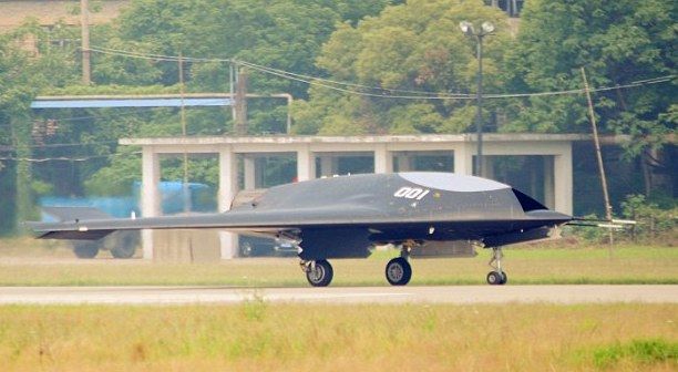 Chinese Sharp Sword Stealth Drone 
