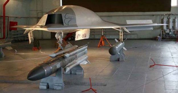 Okhotnik Stealth Drone Prototype