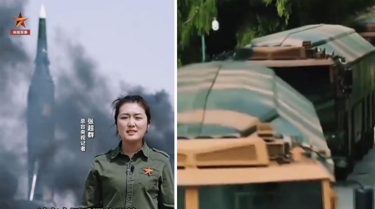 Chinese DF-17 Missiles with Hypersonic Glide Vehicles