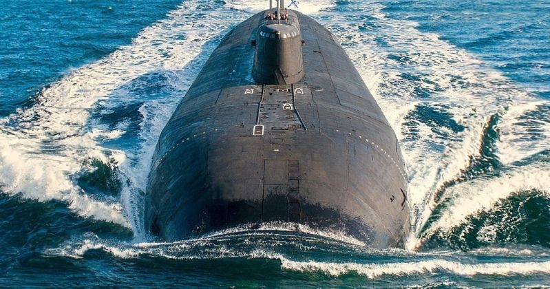 Russian Navy Oscar II Class Nuclear Powered Attack Submarine