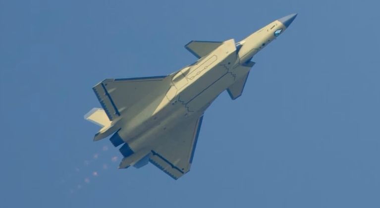 Chinese PLA Air Force J-20A Fifth Generation Fighter