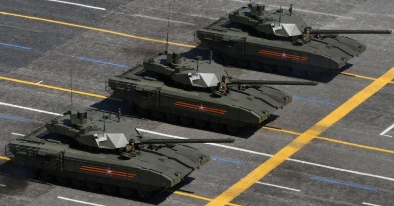 Russian T-14 Tank Prototypes