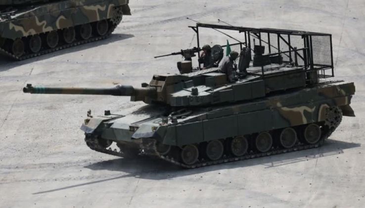 South Korean K2 Tank with New Anti-Drone Cage Unveiled in December 2025
