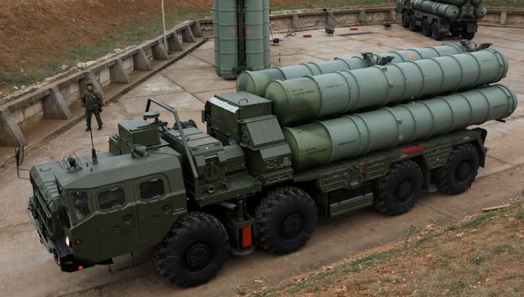 Launcher From S-400 Air Defence System
