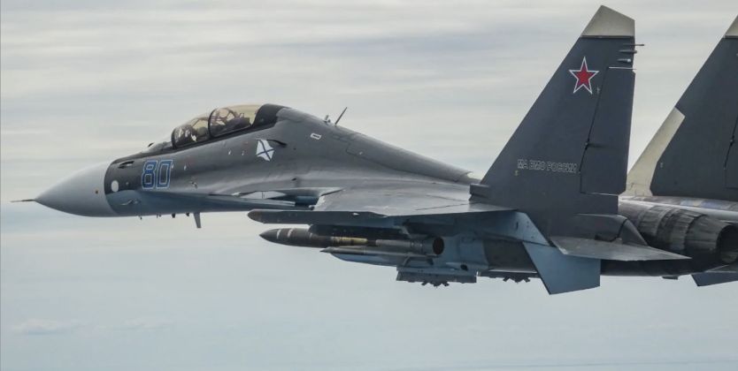 Russian Navy Su-30SM2 Fighter