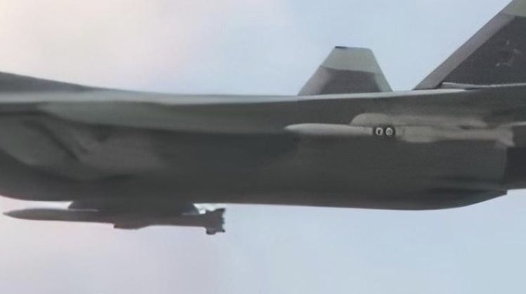 R-77M Missiles Carried Externally By Su-57 Fighter