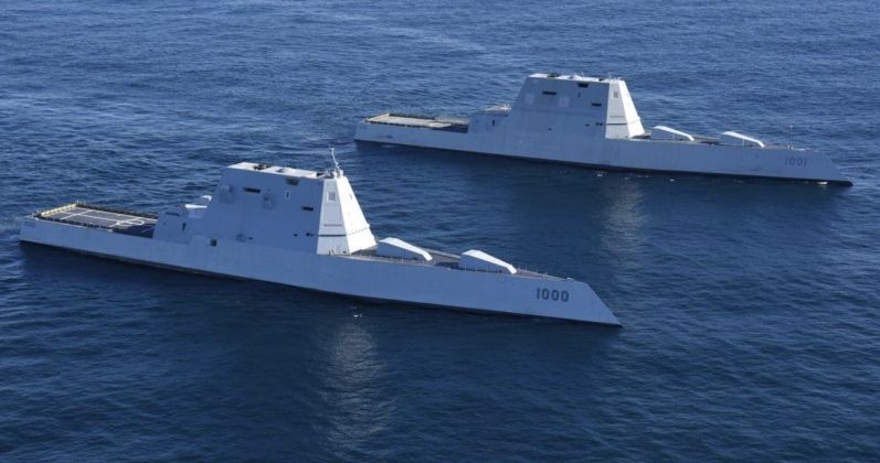 U.S. Navy Zumwalt Class Destroyers