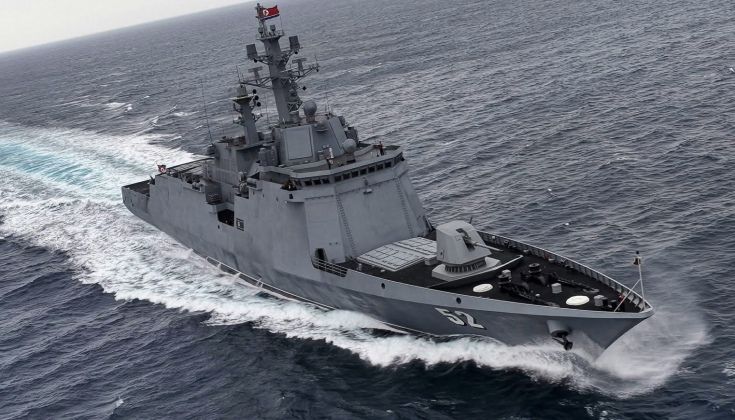 Korean People`s Army Navy Destroyer Kang Kon