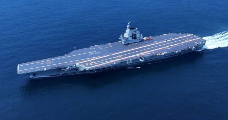 Chinese Supercarrier Fujian