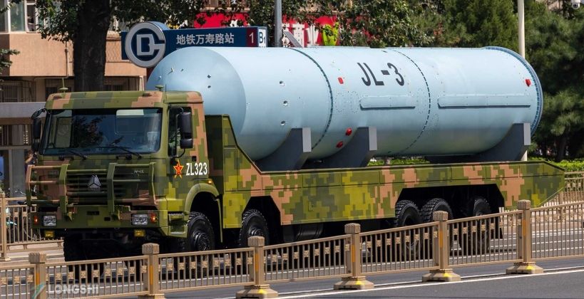 Chinese PLA Navy JL-3 Submarine-Launched Ballistic Missile