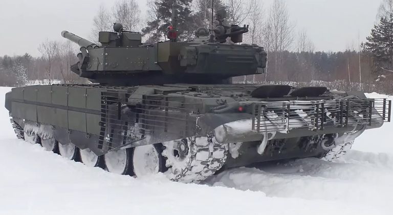 T-72B3M with 2022 Armour Enhancement and Arena-M Active Protection System