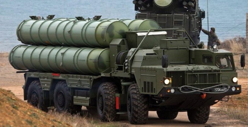 Launcher From S-400 Air Defence System