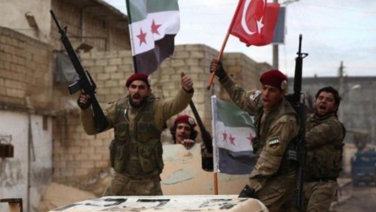 Turkish-Backed Jihadist Paramilitaries Advance in Syria 
