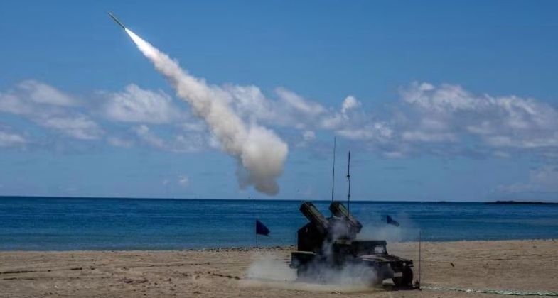 Republic of China Army Stinger Missile Launch From Avenger Vehicle
