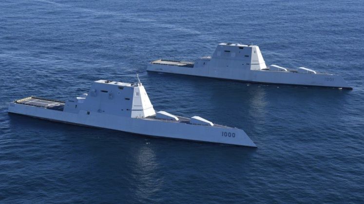 U.S. Navy Zumwalt Class Destroyers