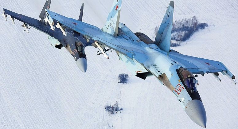 Russian Aerospace Forces Su-35 Fighters