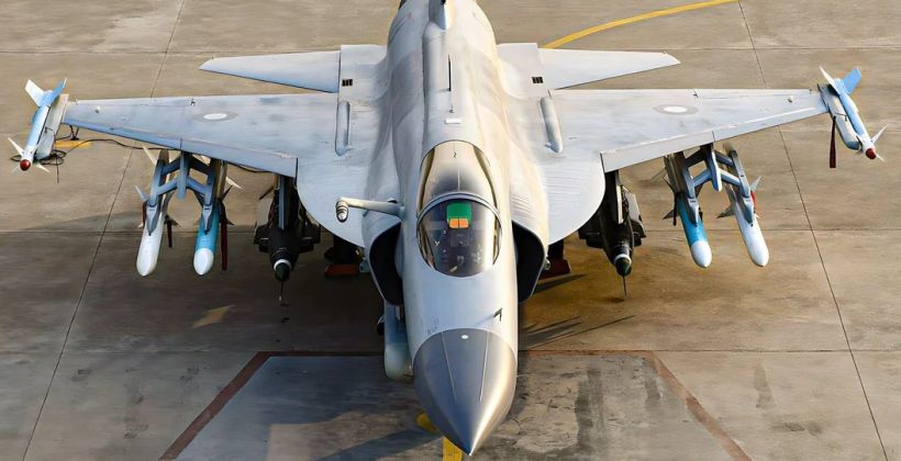 JF-17 Fighter Equipped for Air-to-Air Combat
