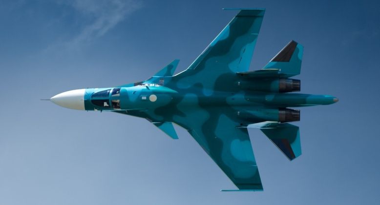 Su-34M with New Antennas Produced in Mid-2025