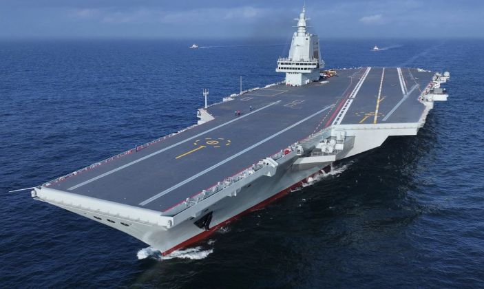 Chinese Supercarrier Fujian