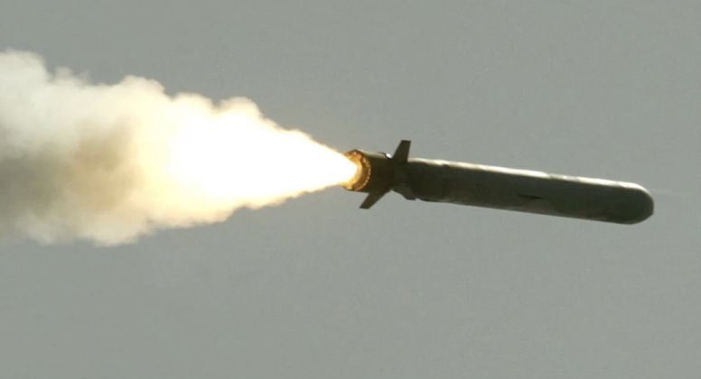 Tomahawk Cruise Missile in Flight