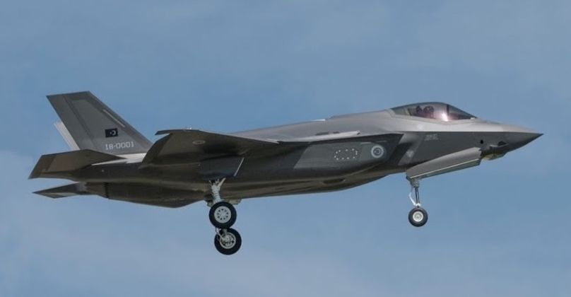 F-35A Fighter Built For the Turkish Air Force