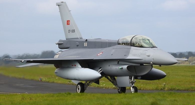 Turkish Air Force F-16D Fighter