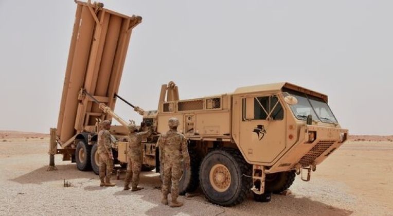 Launcher From THAAD System in UAE Air Force Service