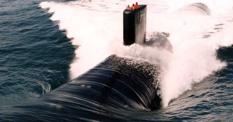 USS Tucson Los Angeles Class Nuclear Powered Attack Submarine